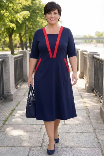 copy of Рокля с пъстър модел