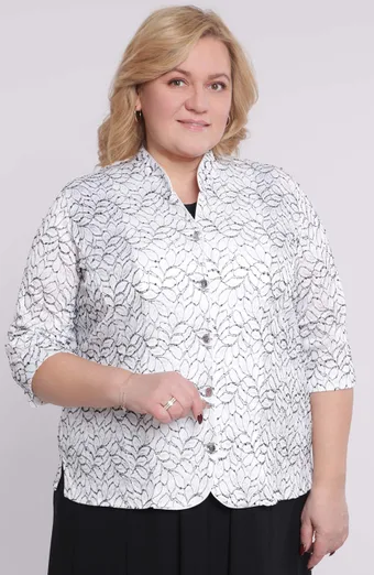 Черно сако с декоративни копчета